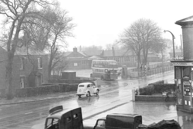 Thornton Cleveleys railway station, in 1955