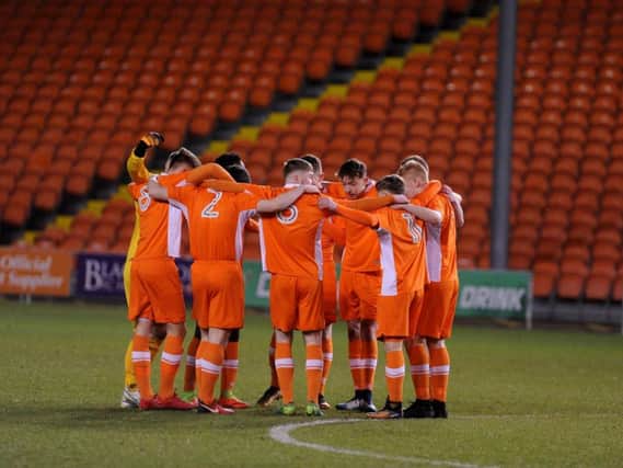 Blackpool's youth team are looking to book their spot in the semi finals