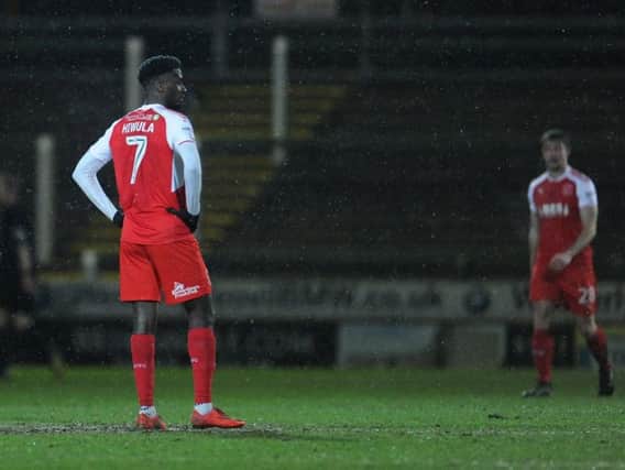 Fleetwood forward Jordy Hiwula