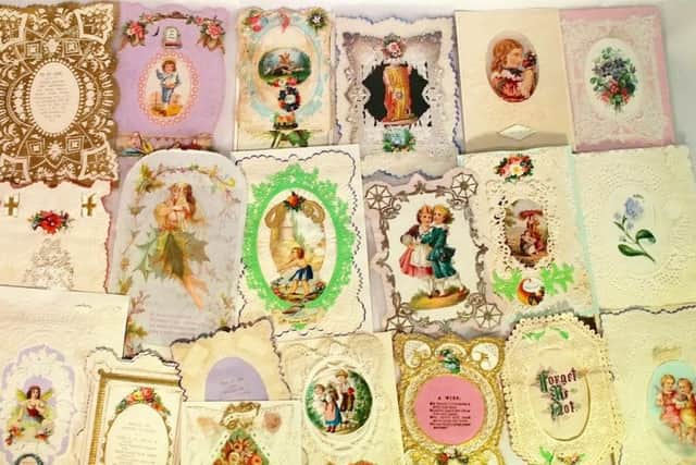 The collection of charming and sentimental Valentine's cards