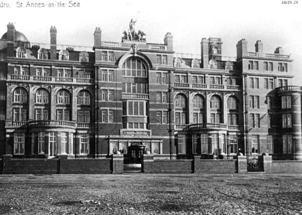 The Hotel Majestic in its early days, when it was known as the Imperial Hydro, St Annes