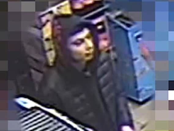 lice investigating the attempted rape of a 10-year-old girl have released CCTV images of a man they want to speak to.