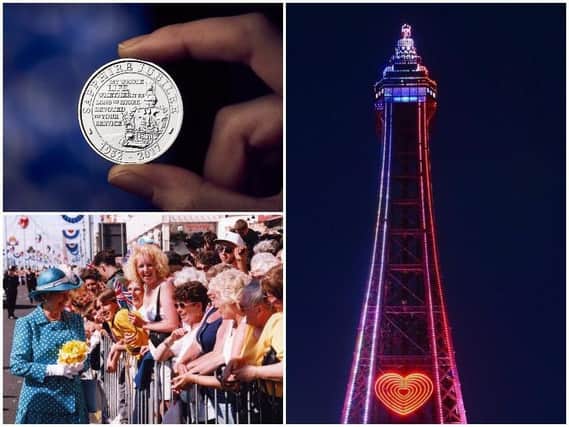 A new 5 coin. The commemorative coin featuring Blackpool Tower will be released next year