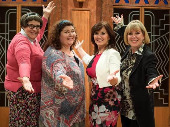 From left, Rebecca Wheatley, Cheryl Fergison, Maureen Nolan and Hilary ONeil in Menopause The Musical