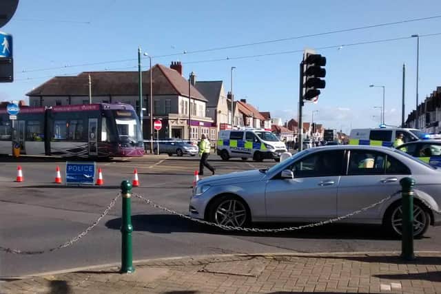 The scene of the accident (Picture: Jacqui Morley)