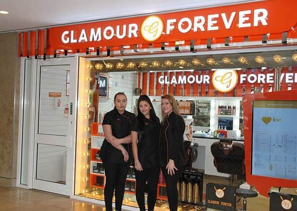 Blackpools newest salon, Glamour Forever, in the Houndshill Shopping Centre