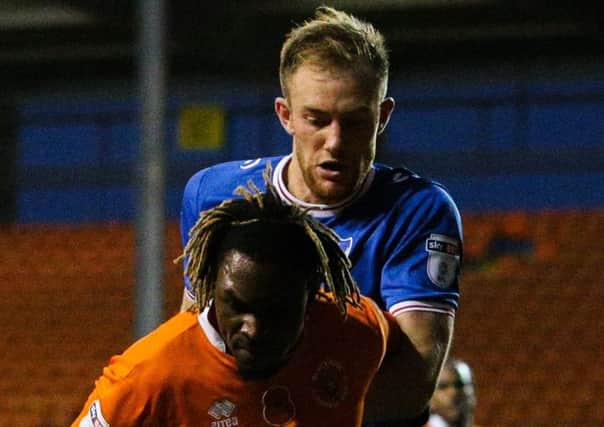 Blackpool lost against Portsmouth earlier in the season