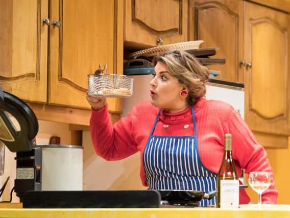 Jodie Prenger, seen here as Shirley Valentine, is taking part in a scheme to inspire Blackpool youngsters