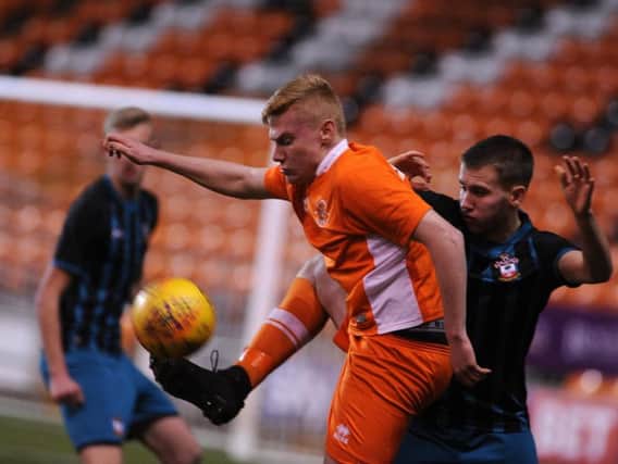 Blackpool are looking to reach the last four of the FA Youth Cup