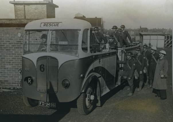 Blackpool Home Guard rescue squad, October 1940