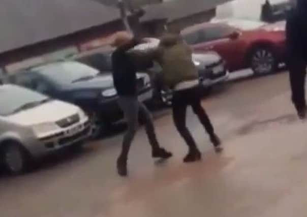 Instagram accounts have been set up encouraging Blackpool youngsters to send in fight videos.