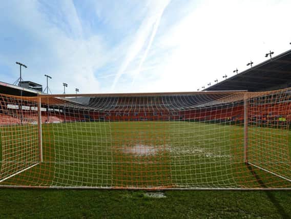 Bloomfield Road ahead of the last home match against Peterborough