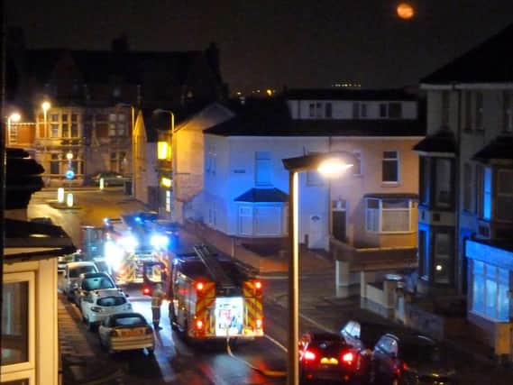 Crews were called out to Pleasant Street in North Shore just after 9pm on Sunday after neighbours raised the alarm PIC: Peter Dockerty