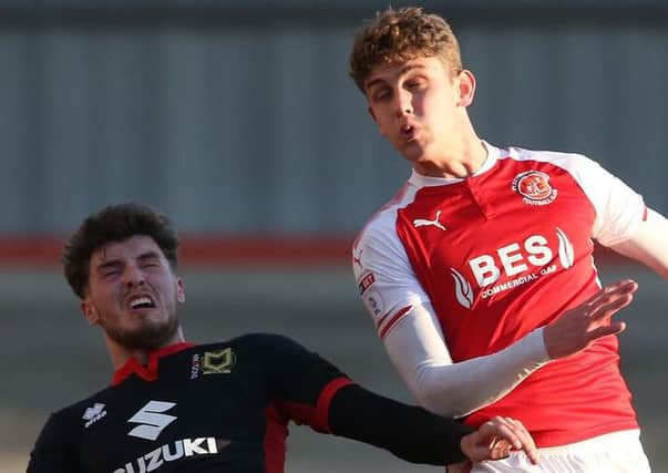 Harrison Biggins wants to become a regular starter at Fleetwood Town