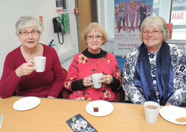 Friends of the Grand coffee morning.  Pictured are Kay Power, Jean Brookhouse and Kath Wild.