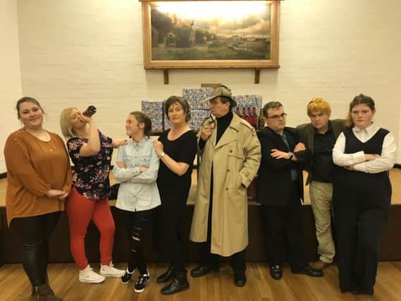 Harlequins Drama group are staging a murder mystery evening.