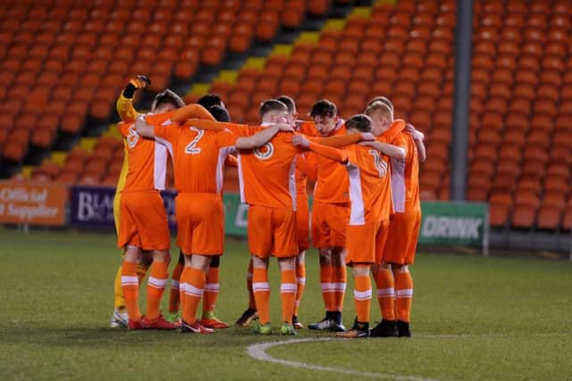 Gary Bowyer saluted the spirit of the Blackpool Under-18s