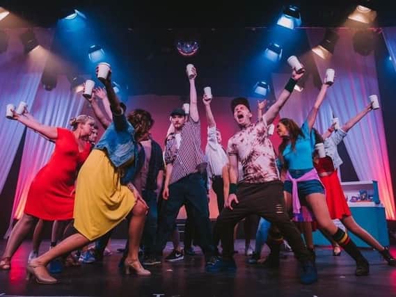 The Christie Musical Theatre Company on stage