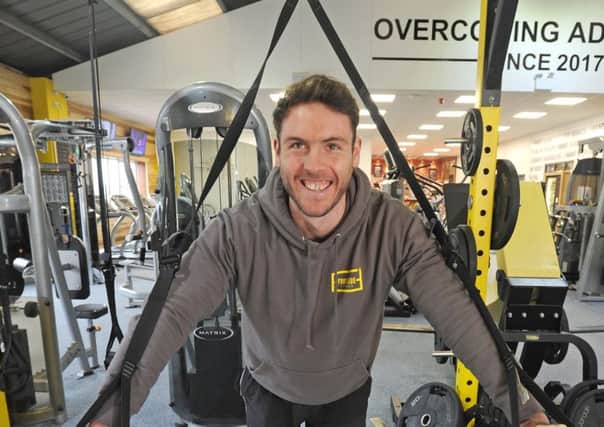 Personal trainer Mikey Moon from Fortitude Fitness in Poulton
