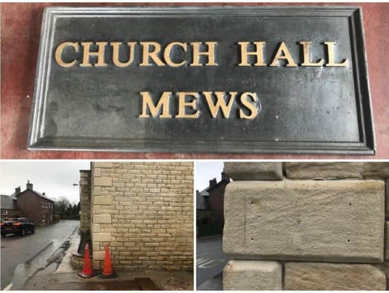 The property formally known as St. Thomas' Parish Hall on Church Street, now called Church Hall Mews, has had signs for the new homes stolen, costing more than 500.