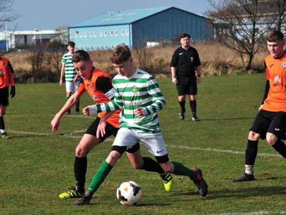 Foxhall Under-18 v Blackpool Rangers Under-18   Picture: DONNA CLIFFORD