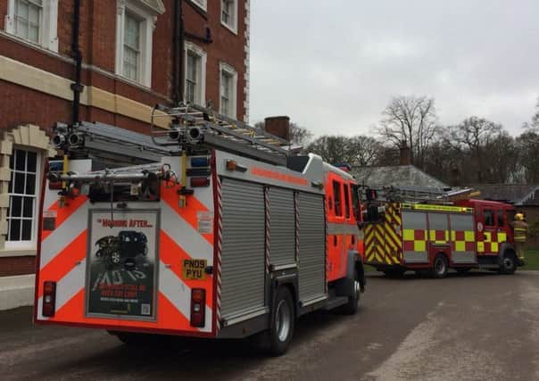 Fire crews attended Lytham Hall, but it turned out to be a false alarm.