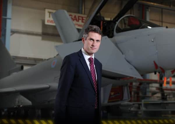 Photo Neil Cross
Defence Secretary Gavin Williamson visiting BAE Systems Warton