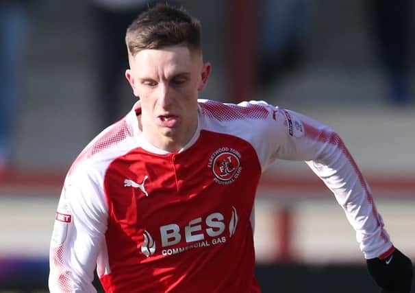 Ash Hunter is one of two Fleetwood Town players to sign new contracts