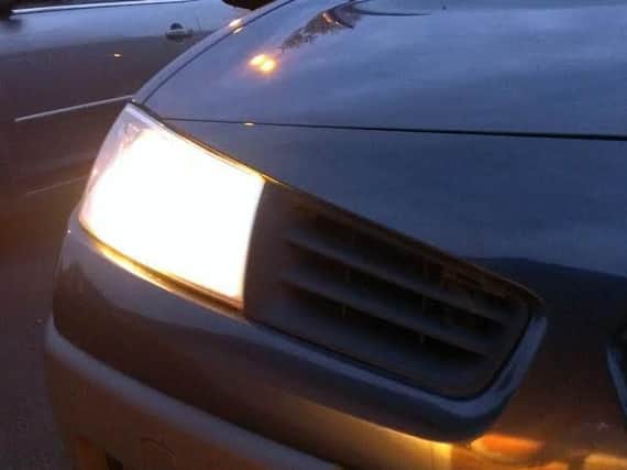 Turn off your fog lights if you don't need them