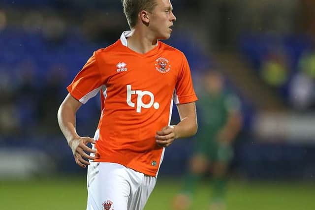 Roache made his senior debut in Blackpool's 0-0 draw against Bristol Rovers in January