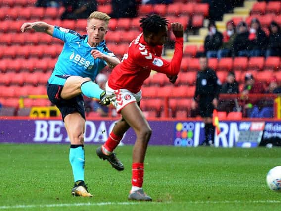 Kyle Dempsey went close at Charlton   Picture: CameraSport
