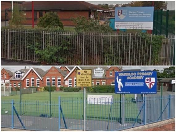 Marton Primary Academy and Waterloo Primary School have received good ratings from Ofsted