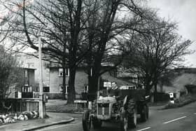 Station Road, Wrea Green, in December 1965
