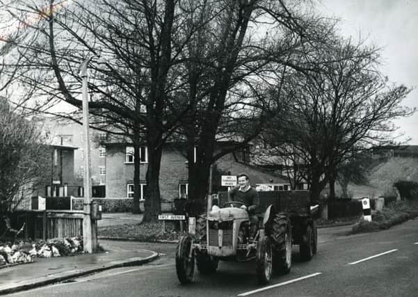 Station Road, Wrea Green, in December 1965