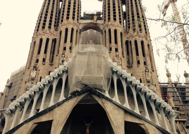 Barcelonas famous Sagrada Familia