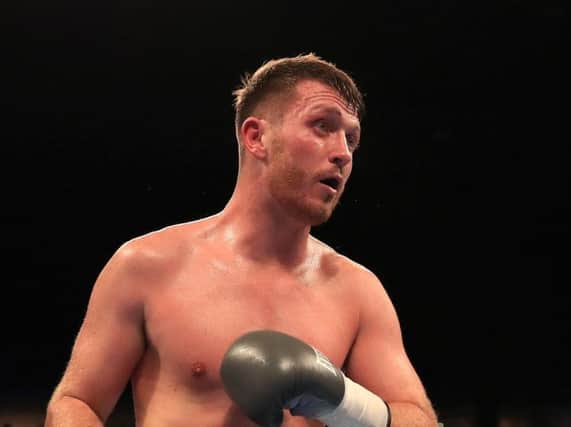 Cardle is looking to reclaim his British belt this Saturday