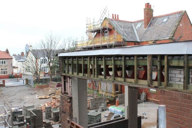 Work on the primary school extension at Armfield Academy