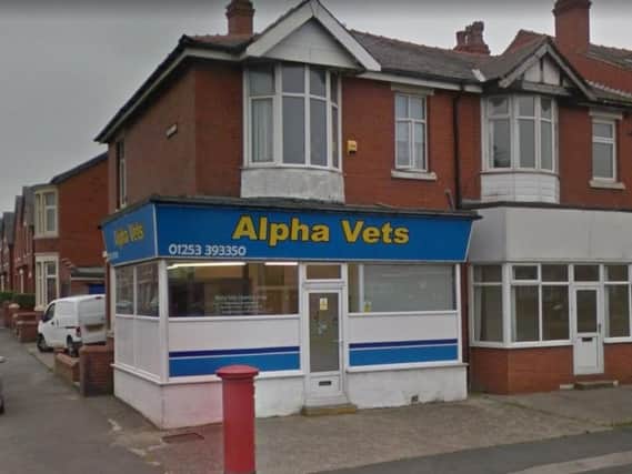 hree fire engines from Blackpool, Bispham and South Shore were called to Alpha Vets on Layton Road