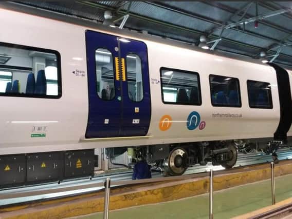 One of the new trains being built for Northern and which could be on our tracks in December
