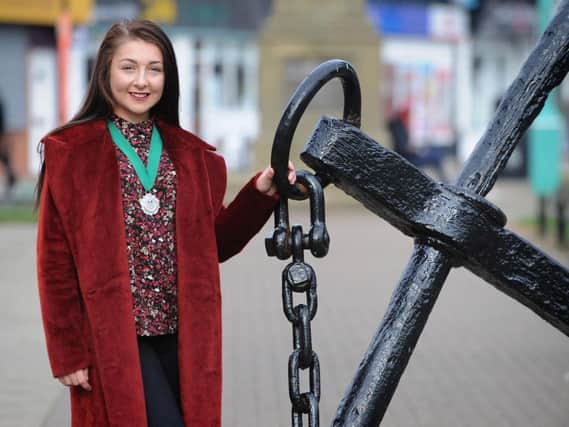 Jessica Basquill was named Lancashire's Young Citizen of the Year 2018