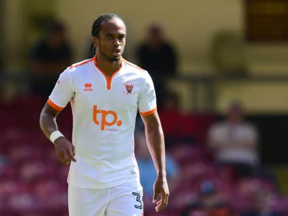 Nathan Delfouneso returns to Blackpool's starting line-up