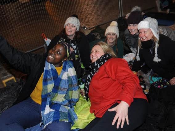 Around 250 people slept rough to support Streetlife, including Corrie star Nicola Thorp