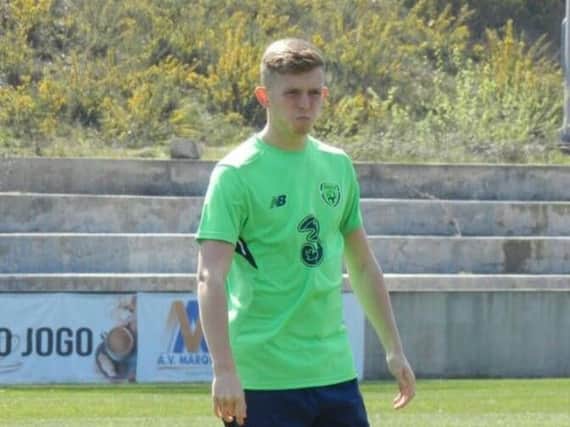 Roache scored in Ireland's 3-0 win against Kosovo yesterday