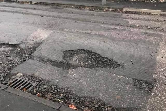 Just a few of the potholes across Blackpool in recent years