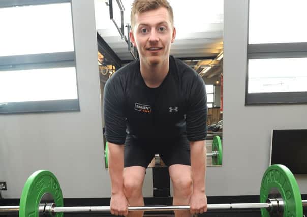 Sargent Fitness is opening on Blackpool Business Park.  Pictured is Jack Sargent.