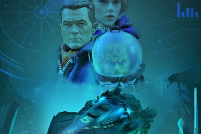 Character on a poster