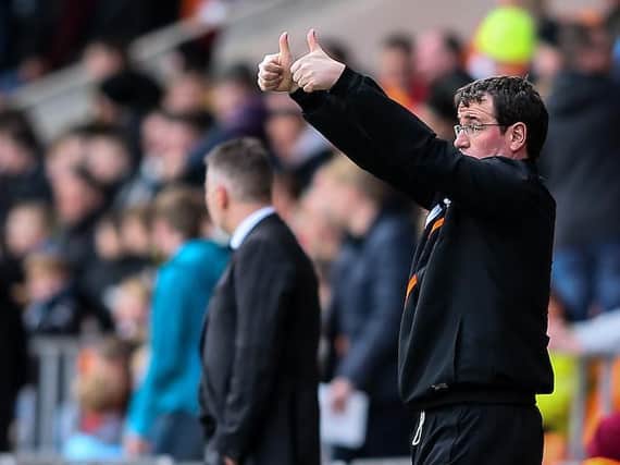 Gary Bowyer thought his Blackpool side were worthy of a point