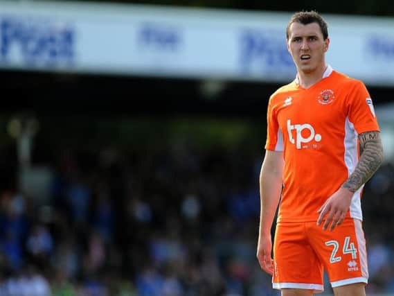 Callum Cooke starts for Blackpool at Oldham today