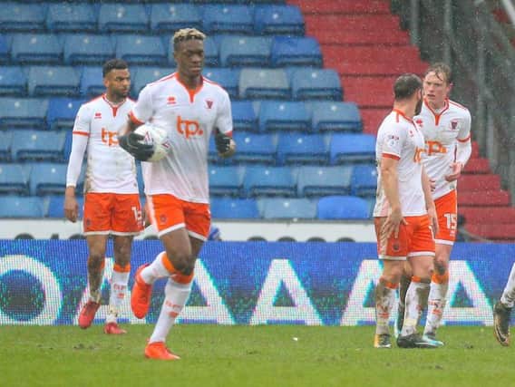Blackpool now find themselves just five points ahead of the League One dropzone