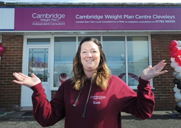 Sam Buschini has started the Cambridge Weight Plan Centre in Cleveleys